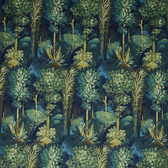 Forbidden, Forest Sapphire - Fabric Only